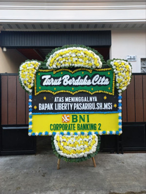Papan Bunga Duka di Sei Putih Tengah