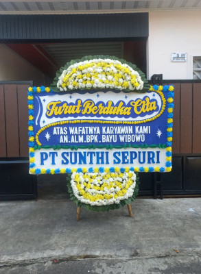 Papan Bunga Duka di Sei Putih Tengah