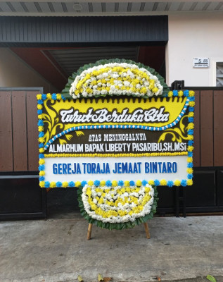 Papan Bunga Duka di Sei Putih Tengah