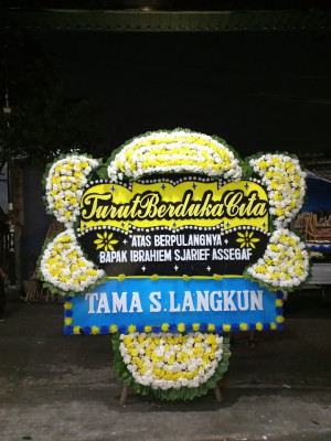 Papan Bunga Duka di Sei Putih Tengah