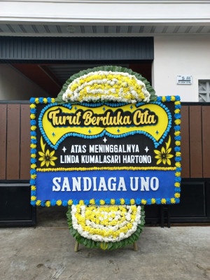 Papan Bunga Duka di Sei Putih Tengah