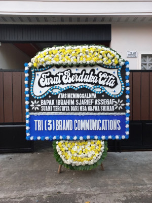 Papan Bunga Duka di Sei Putih Tengah